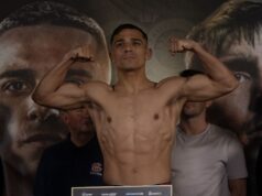 Weigh-In Results: Otabek Kholmatov vs. Raymond Ford & Luis Alberto Lopez vs. Reiya Abe Featherweight World Title Doubleheader