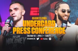 VIDEO: Haney vs Loma | UNDERCARD PRESS CONFERENCE