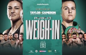 VIDEO: Katie Taylor vs Chantelle Cameron Weigh In