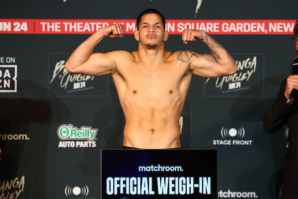 Boxing: Edgar Berlanga vs Jason Quigley Weigh-In