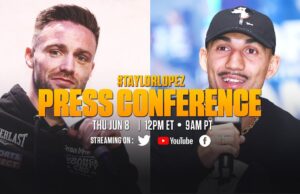 VIDEO: Josh Taylor vs Teofimo Lopez | PRESS CONFERENCE