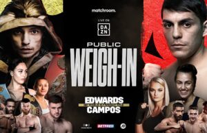 VIDEO: Sunny Edwards vs Andres Campos: Weigh In