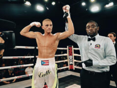 Dominic Valle Remains Undefeated With Last Second Stoppage over Carlos Rosario