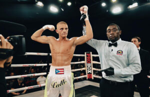 Dominic Valle Remains Undefeated With Last Second Stoppage over Carlos Rosario