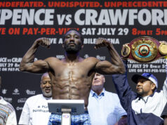 WBC strips belt, Crawford counters