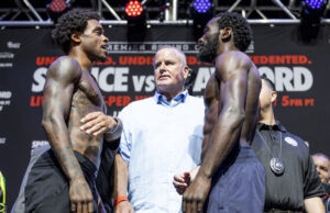 FOLLOW SPENCE – CRAWFORD LIVE FROM T-MOBILE ARENA IN LAS VEGAS