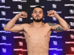 Louie Lopez stops Benjamin Lamptey in 3 to Close Out Thompson Boxing