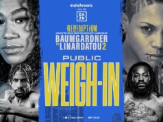VIDEO: Alycia Baumgardner vs Christina Linardatou 2 Weigh In
