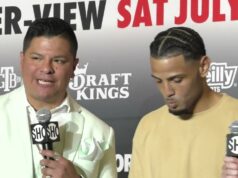 VIDEO: Errol Spence Jr. – Terence Crawford Grand Arrivals