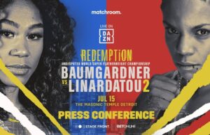 VIDEO: Alycia Baumgardner vs Christina Linardatou 2 Press Conference