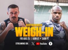 VIDEO: Oleksandr Usyk vs. Daniel Dubois | OFFICIAL WEIGH-IN
