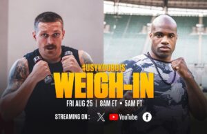 VIDEO: Oleksandr Usyk vs. Daniel Dubois | OFFICIAL WEIGH-IN