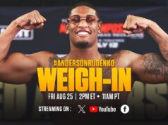 Jared Anderson vs Andriy Rudenko | OFFICIAL WEIGH-IN