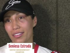 VIDEO: Seniesa Estrada Post Fight Press Conference after defeating Leonela Yudica