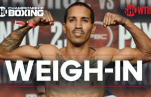 VIDEO: Emmanuel Rodriguez vs. Melvin Lopez: Weigh-In | SHOWTIME CHAMPIONSHIP BOXING