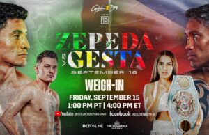 VIDEO: WILLIAM ZEPEDA VS. MERCITO GESTA WEIGH-IN