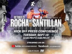 VIDEO: ALEXIS “LEX” ROCHA VS. GIOVANI “GALLO DE ORO” SANTILLAN KICKOFF PRESS CONFERENCE