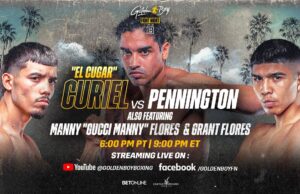 LIVE BOXING: GOLDEN BOY FIGHT NIGHT | RAUL ” EL CUGAR” CURIEL vs. COURTNEY “BKNY” PENNINGTON