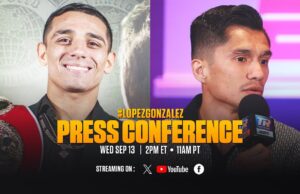 VIDEO: Luis Alberto Lopez vs Joet Gonzalez | PRESS CONFERENCE