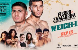 VIDEO: Weigh In- Fierro vs Zamarripa, Perez vs Nicolson, Cruz vs Parker