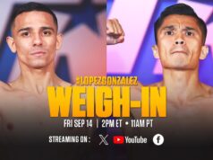 VIDEO: Luis Alberto Lopez vs Joet Gonzalez | OFFICIAL WEIGH-IN
