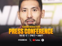 VIDEO: Janibek Alimkhanuly vs Vincenzo Gualtieri | PRESS CONFERENCE