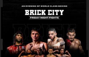 Brick City Friday Night Fights at Prudential Center on December 29th in Newark, New Jersey