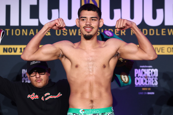 Diego Pacheco vs Marcelo Coceres Weigh-In