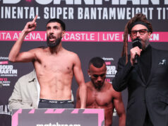 Masoud Wins Split Decision over Sanmartin