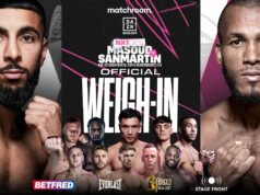 VIDEO: Shabaz Masoud Vs Jose Sanmartin Plus Undercard Weigh In