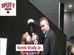 VIDEO: Undefeated Haven Brady Jr. after win over Deivi Julio in Philadelphia