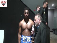 VIDEO: Dante Benjamin Jr talks about First Round Stoppage over Darin Austin