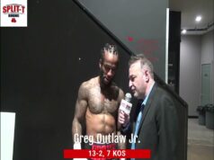 VIDEO: Greg Outlaw Speaks about his First Round stoppage over Sebastian Chavez