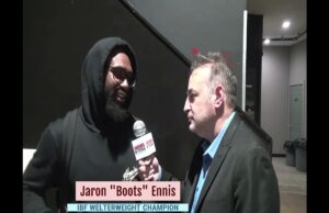 VIDEO: Jaron Ennis “Cody Crowley turned me down for Benavidez – Andrade card”