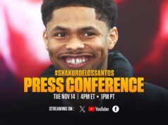 VIDEO: Shakur Stevenson vs Edwin De Los Santos | PRESS CONFERENCE