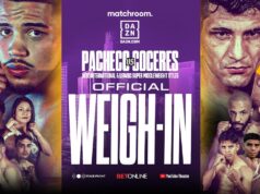 VIDEO: Diego Pacheco Vs Marcelo Coceres Plus Undercard Weigh In