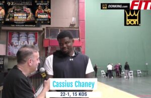VIDEO: Cassius Chaney Talks about Trevor Bryan Showdown