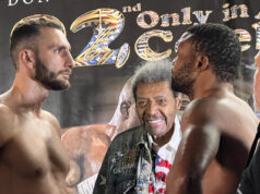 OFFICIAL WEIGH-IN RESULTS FOR DON KING PROMOTIONS’ “ONLY IN AMERICA 92 CELEBRATION