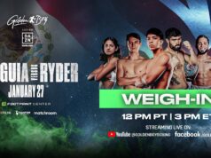 VIDEO: JAIME MUNGUÍA VS. JOHN RYDER WEIGH-IN