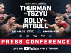 LIVE VIDEO: Thurman vs. Tszyu & Romero vs. Cruz Kickoff Press Conference