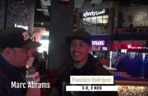 VIDEO: Francisco Rodriguez talks about his fight with Darus Somieari on January 13, 2024