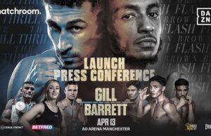 VIDEO: Jordan Gill Vs Zelfa Barrett Launch Press Conference