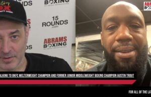 VIDEO: Austin Trout Talks winning BKFC Title and Possible Return to Boxing