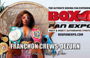 World Champion & First Female Undisputed Super Middleweight Champion Franchón Crews-Dezurn Confirmed for Seventh Annual Box Fan Expo, During Cinco De Mayo Weekend, Saturday May 4, in Las Vegas