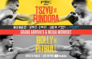 VIDEO: Grand Arrivals & Fighter Media Workout | #TszyuFundora & #RollyPitbull