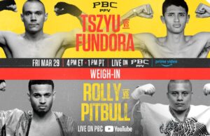 VIDEO: Weigh-in | #TszyuFundora & #RollyPitbull