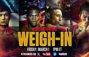 VIDEO: Otabek Kholmatov vs Raymond Ford | WEIGH-IN