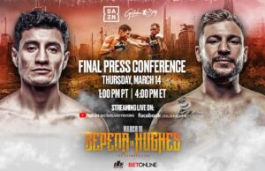 VIDEO: ZEPEDA VS. HUGHES FINAL PRESS CONFERENCE