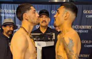 Briceño to Battle Garcia in Oroville