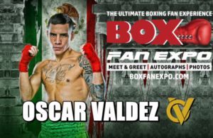 2 Division World Champion Oscar Valdez Confirmed for Seventh Annual Box Fan Expo, During Cinco De Mayo Weekend, Saturday May 4, in Las Vegas